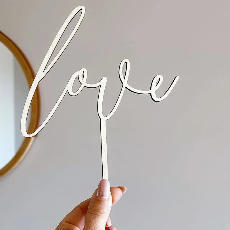 cake topper love 1